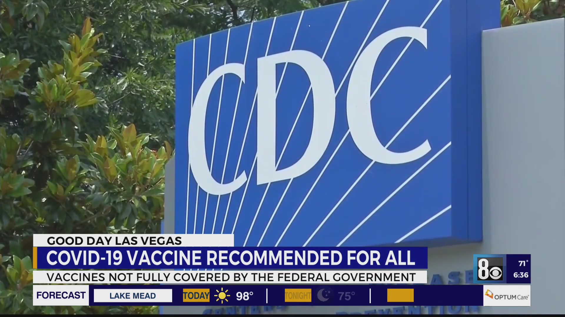 COVID-19 vaccine recommended for all