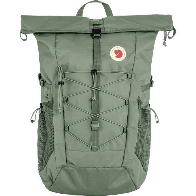 <p><strong>$135.00</strong></p><p><a href="https://www.fjallraven.com/us/en-us/bags-gear/backpacks-bags/trekking-backpacks/abisko-hike-foldsack">Shop Now</a></p><p>It’s good to have options. Fjällräven’s Foldsack can be rolled down, or you can unfurl it for a little extra packing room. Double up by using it for a weekend away, then leave your stuff at the hotel and put it to use as your pack on an impending hike.</p><p><strong>Materials:</strong> 100% recycled nylon.</p><p><strong>Size:</strong> 25-liter capacity</p><p><strong>Colors:</strong> Green, navy, brown, gray</p>