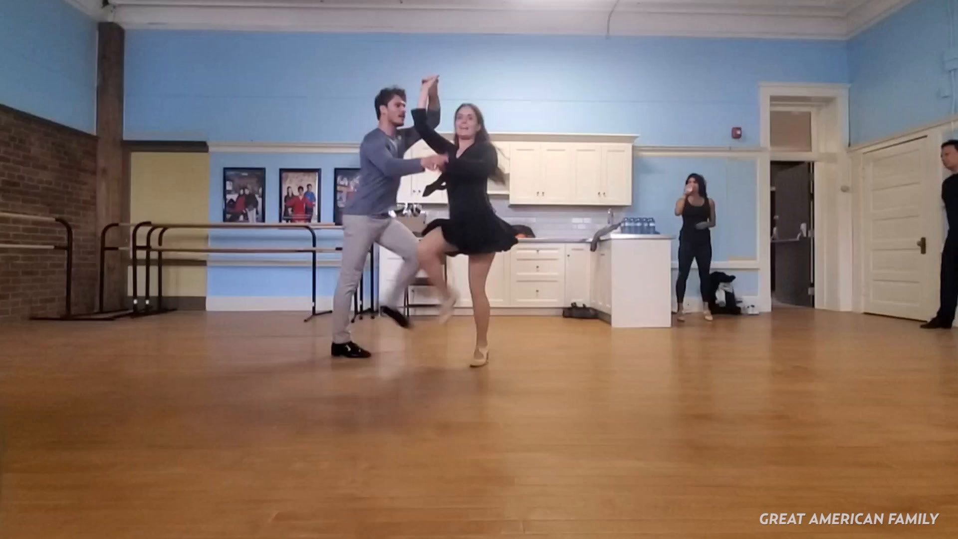 Inside Danica McKellar and Gleb Savchenko's ‘Swing Into Romance’ Rehearsal