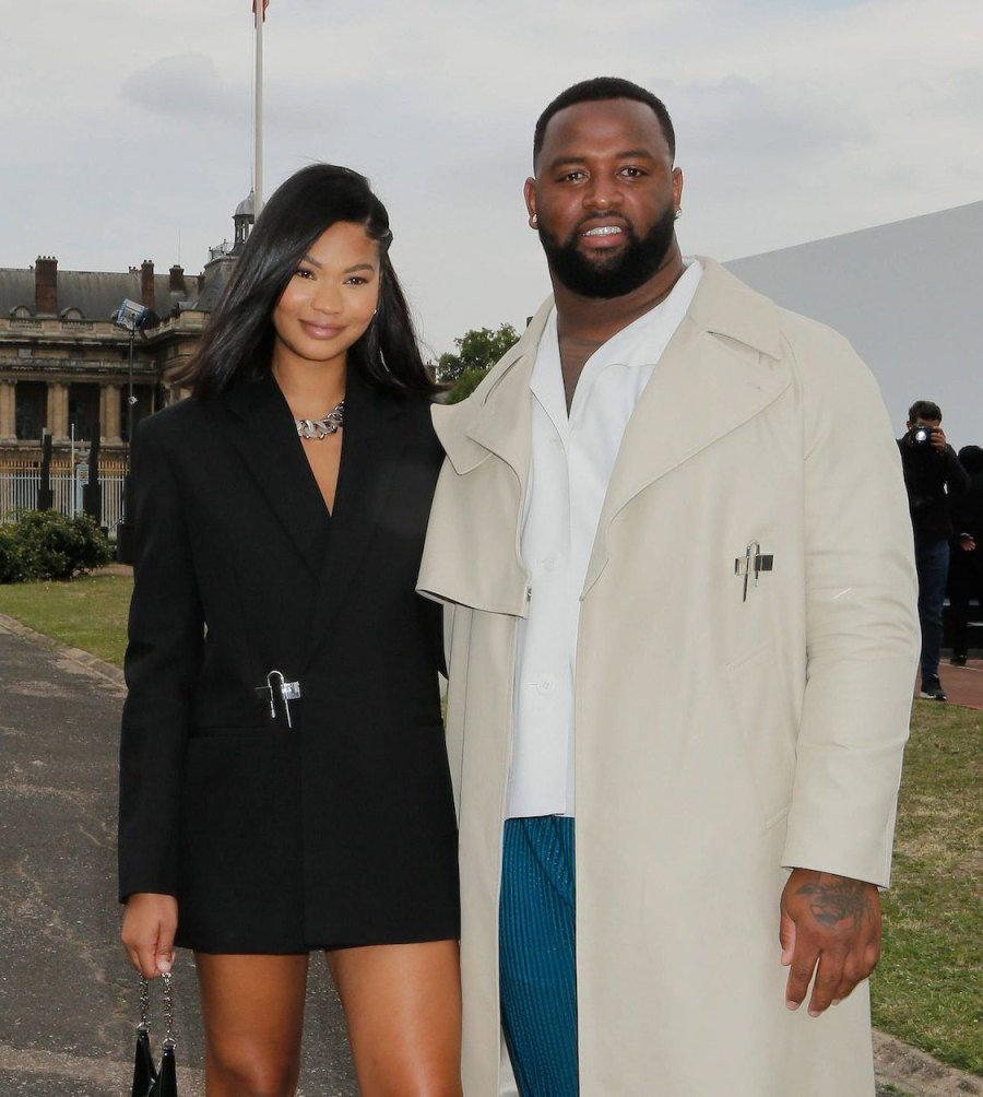 Chanel Iman Welcomes Baby No. 3, Her 1st With Fiance Davon Godchaux