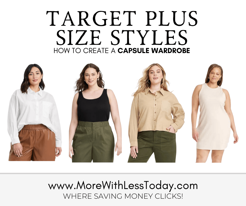 How to Create a Capsule Wardrobe with Target Plus Size Styles