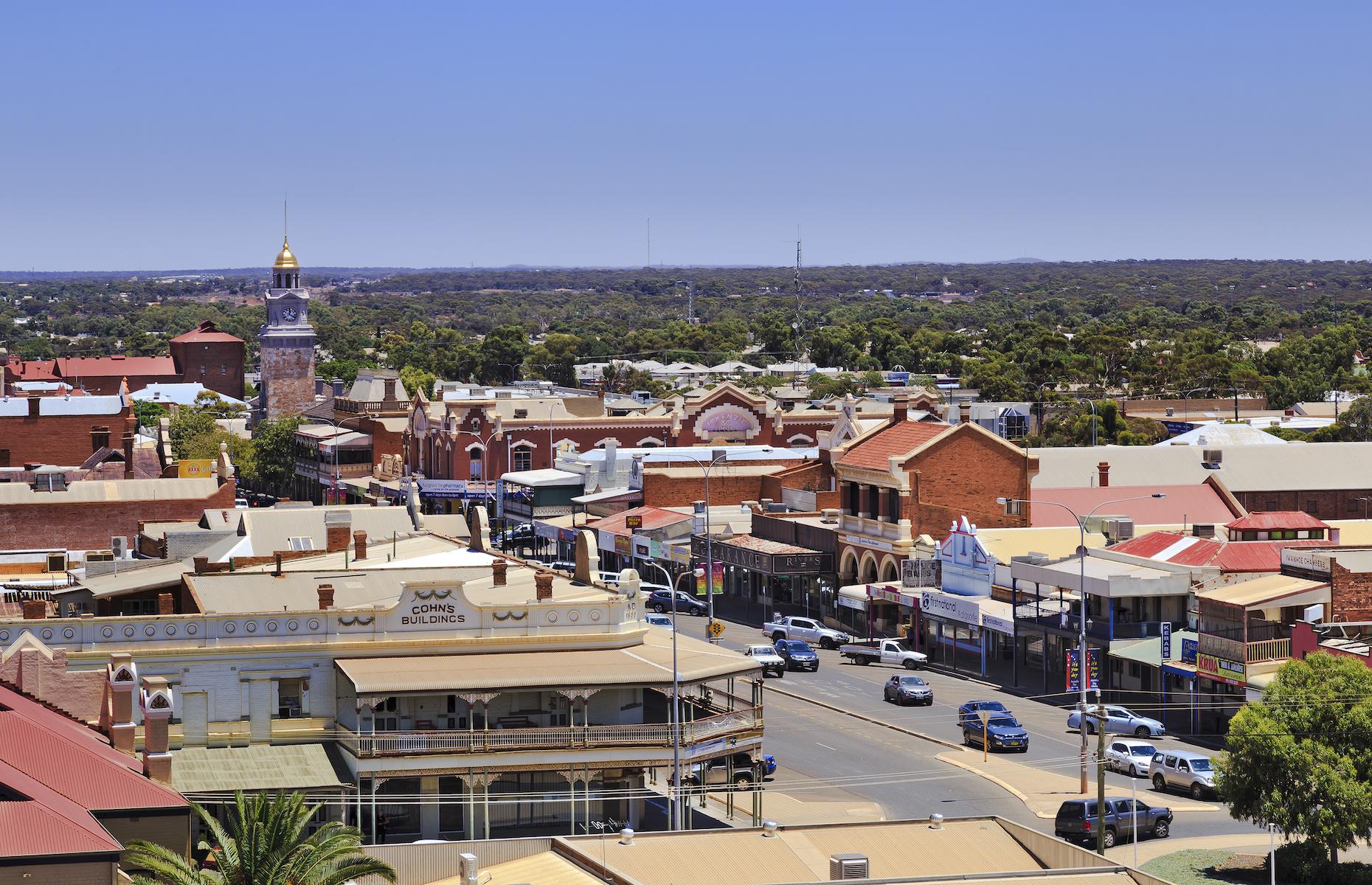 <p>The largest Outback city in Western Australia, Kalgoorlie was built on gold and a trip here will transport you to its gold rush days. Before Irish prospectors Paddy Hannan, Tom Flanagan and Dan Shea found alluvial gold in 1893, this stark and isolated landscape on the edge of the Nullarbor Plain was the domain of the Ballardong Noongar people. Thousands of prospectors soon descended and houses, shops, pubs and brothels were built. The town of Kalgoorlie was gazetted in 1894 and Boulder, just nearby, in 1896. The region became the epicenter of WA's mining economy and remains so today. See what the early miners endured on a tour of <a href="http://www.hannansnorth.com.au/">Hannans North Tourist Mine</a>, one of the area's first registered mines.</p>