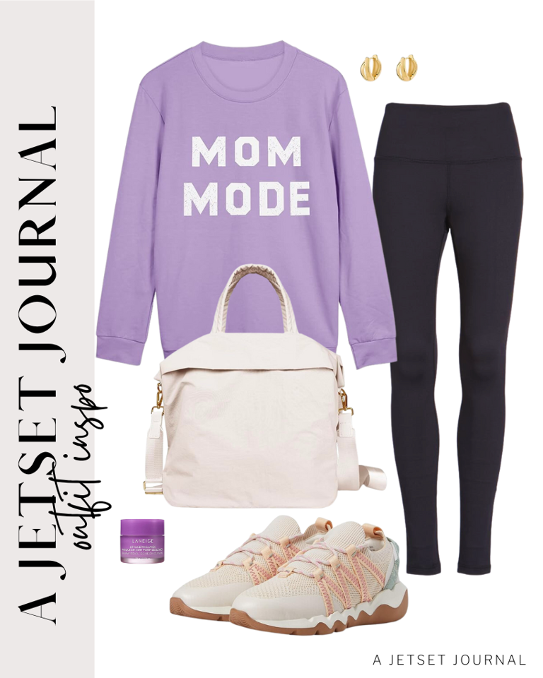 Easy and Casual Outfit Ideas for On The Go Moms