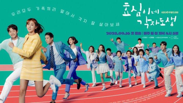10 rekomendasi drama korea rating 2 digit,tayang selama 2024,knight flower - wonderful world