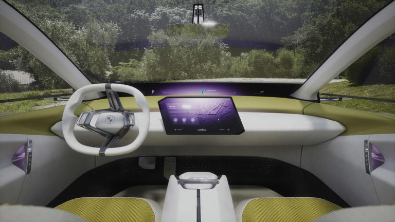 BMW新世代概念车展示下一代人机交互科技