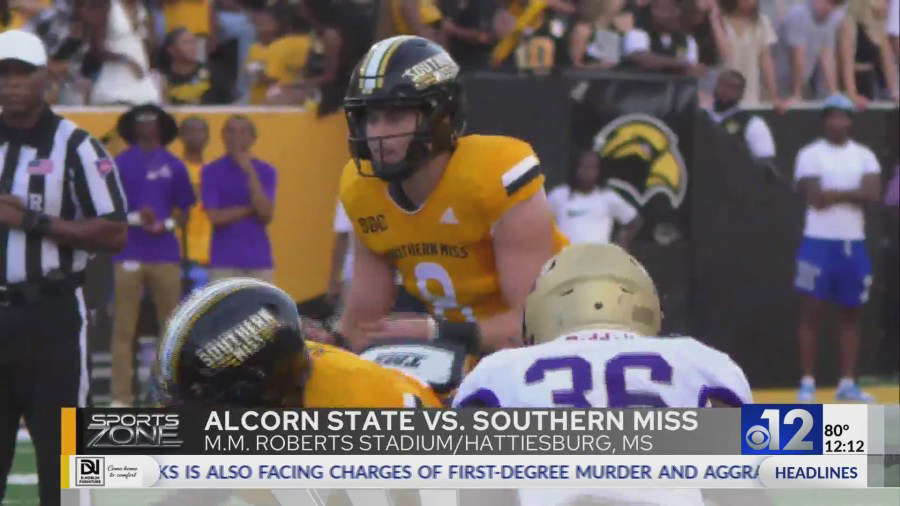 Southern Miss swarms Alcorn State in 4014 seasonopening win