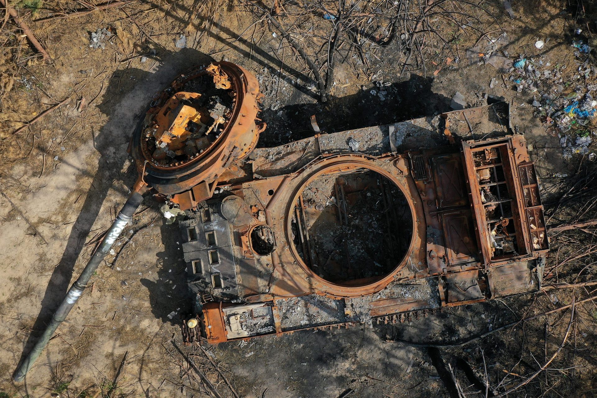 How a warehouse strike led to the destruction of a Russian tank