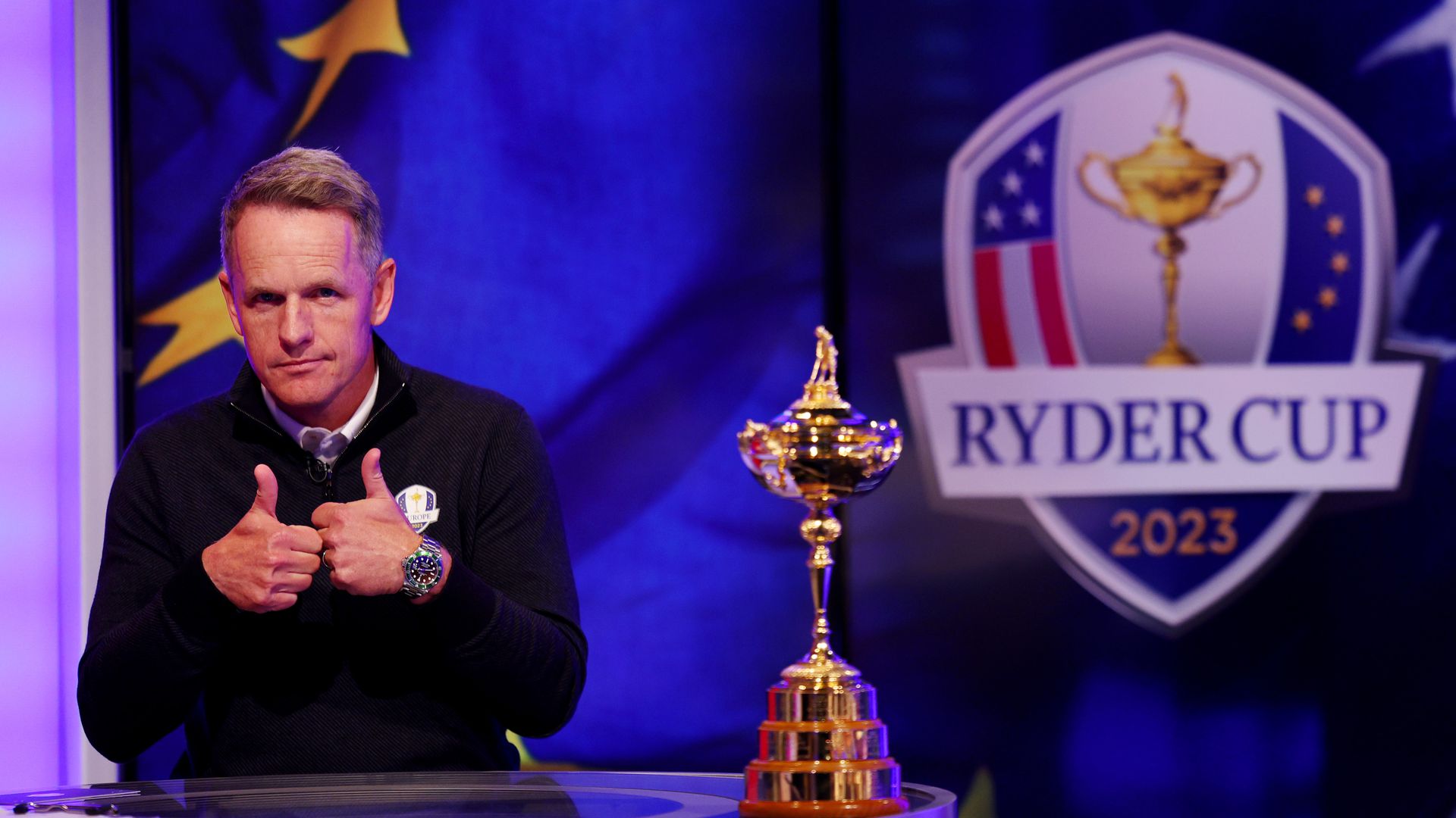 Ryder Cup Team Europe’s Luke Donald pulls a fast one leaving Adrian