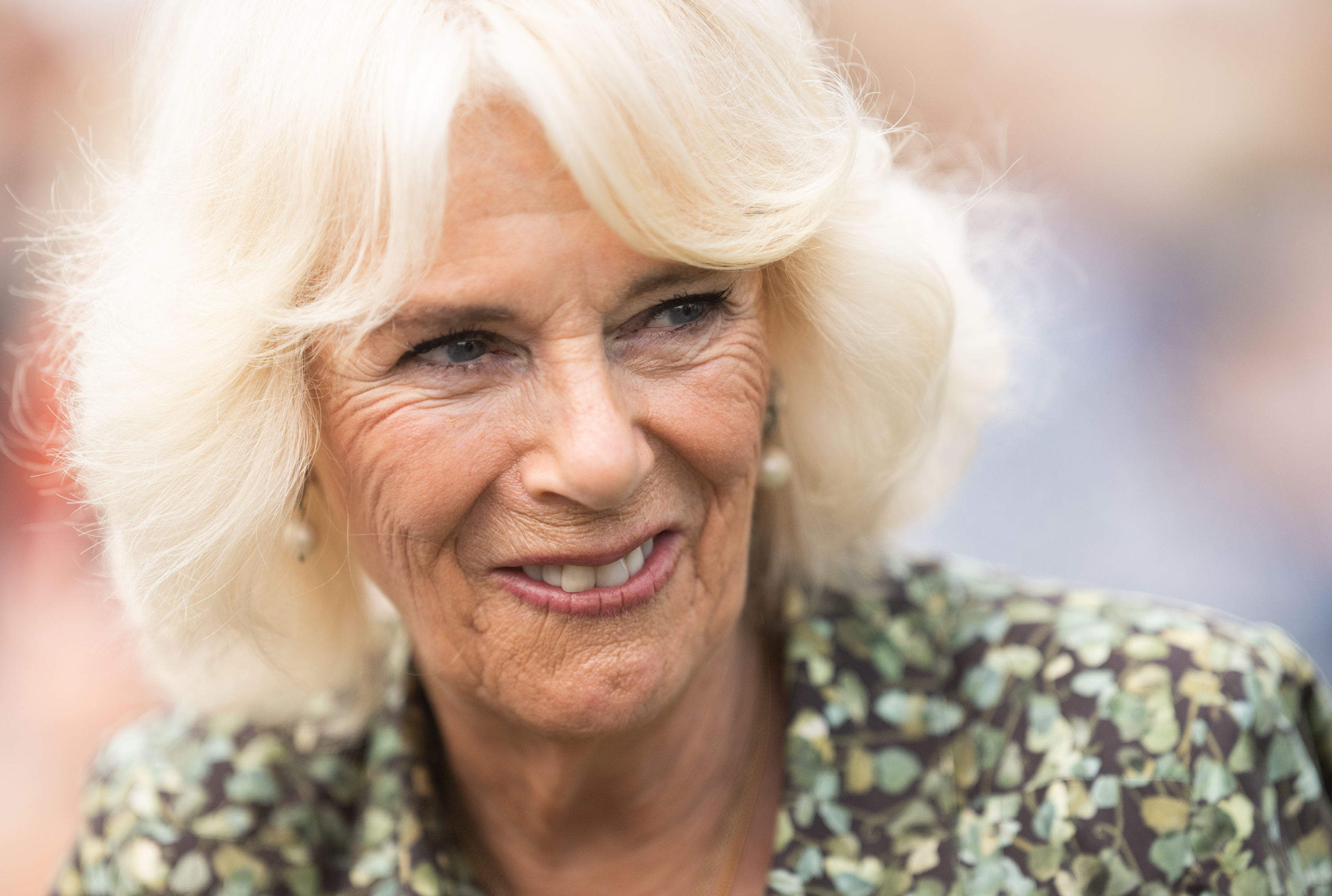 <p>Queen Camilla visited the Sandringham Flower Show alongside husband King Charles III (not pictured) at Sandringham House in King's Lynn, England, on July 26, 2023.</p>