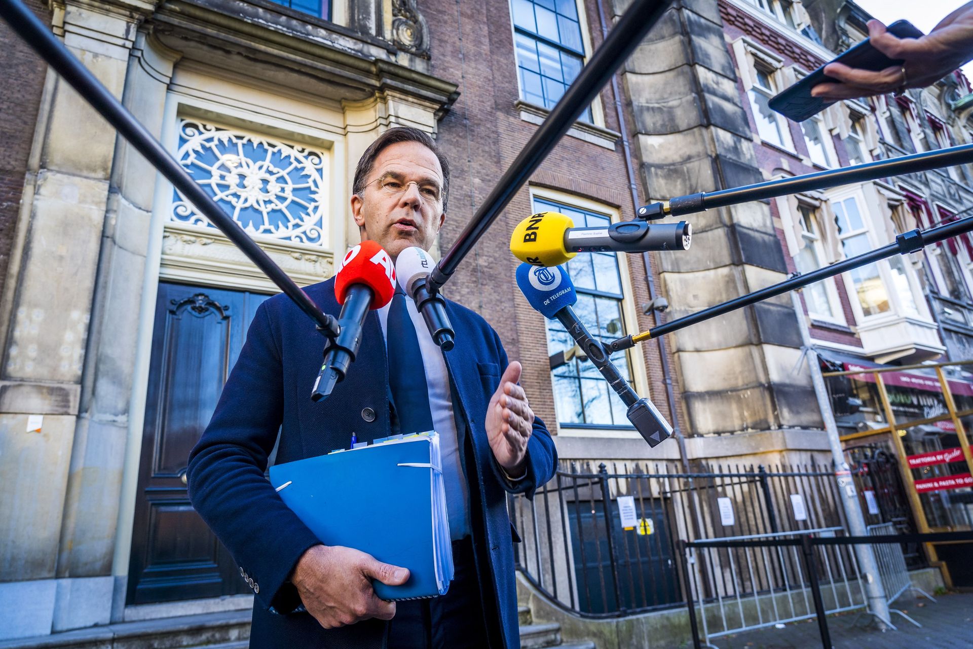 Premier Rutte is ook doelwit