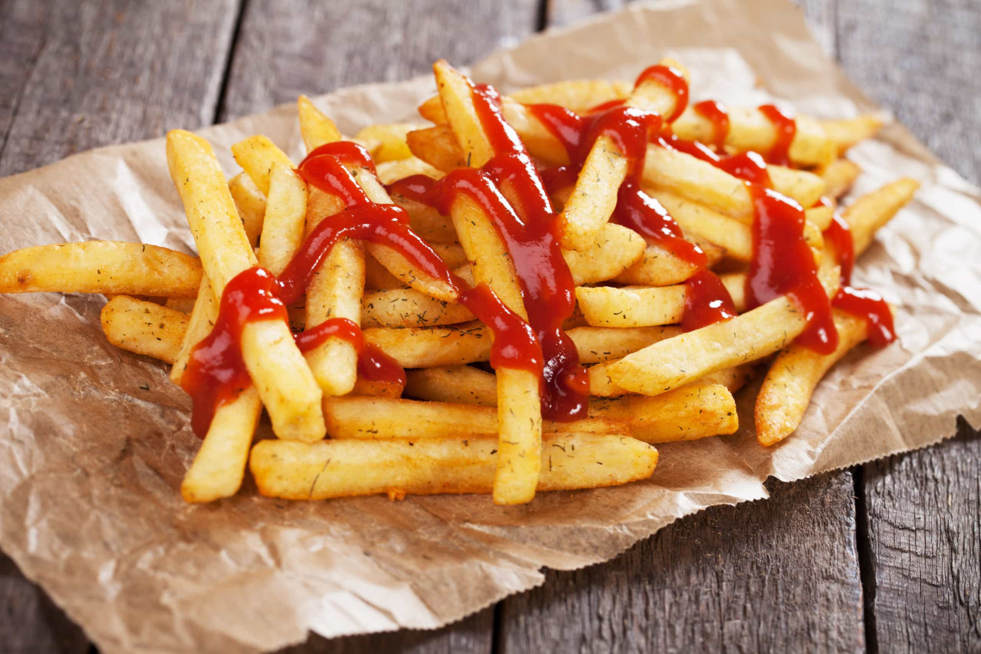 Fries and ketchup plant