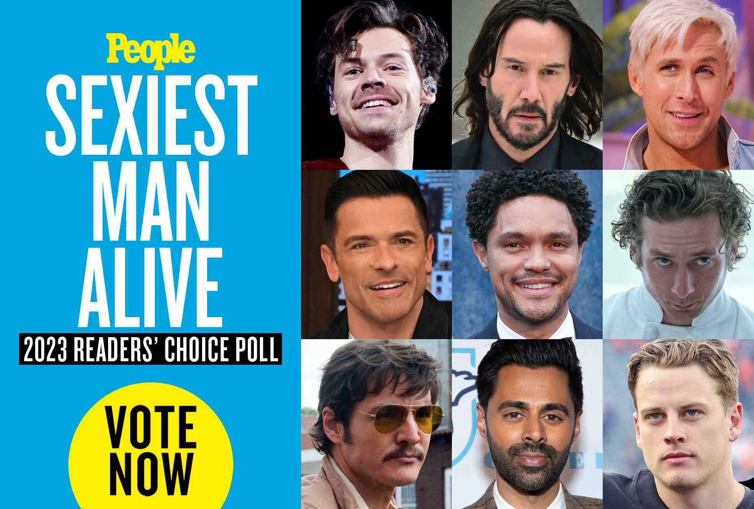 Who Are The Sexiest Men Of 2023? Vote Now — The Poll Closes Thursday!