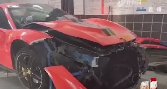 Ferrari 488 Pista Owner Loses Insurance Claim After Race With Tesla Ends In Crash