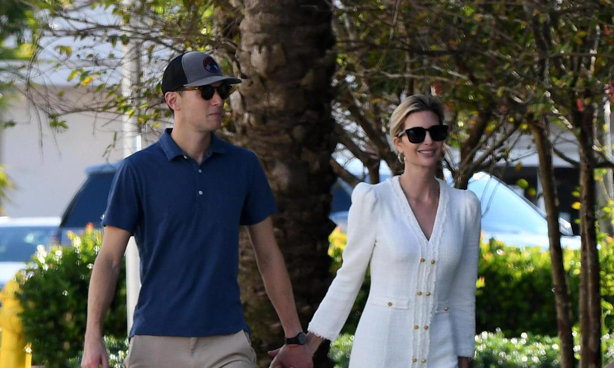 Ivanka Trump goes water skiing with her sons