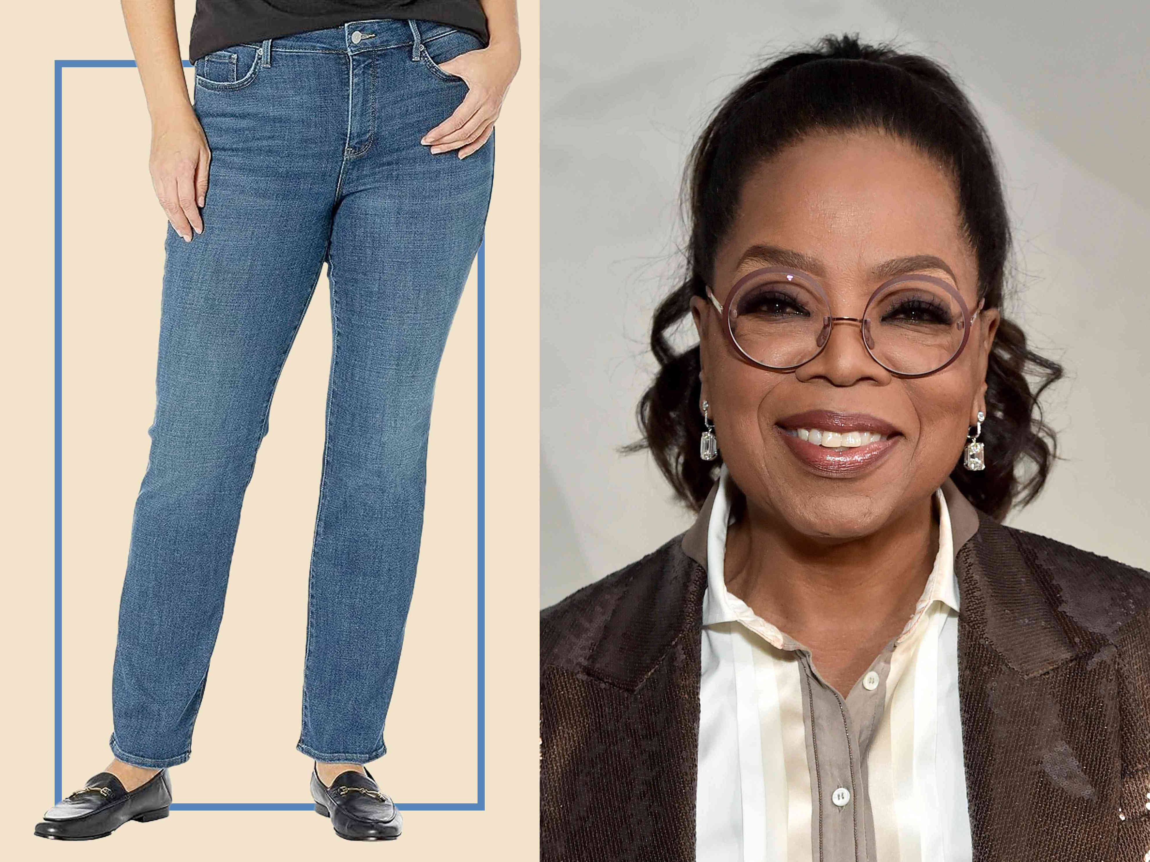 These Flattering Straight-Leg Jeans From an Oprah-Loved Brand Are ...