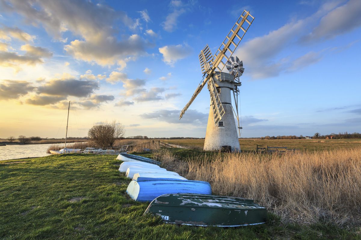 <p>With its famous local produce, pretty windmills and glorious beaches, Norfolk is one of the most beautiful places to visit in the UK.</p><p>During a five-day staycation in April, May, or September 2024, you'll take three historic railway journeys to effortlessly explore the region, including boarding the Bure Valley Railway and the Poppy Line — two historic steam trains.</p><p>You'll also tour Sandringham, the Royal Family's splendid country retreat, in the company of historian Lucy Worsley. You'll have the opportunity to hear insider knowledge as you make your way around the house and gardens.</p><p>This staycation also includes a paddleboat cruise on the Bure River - with the chance to see picture-perfect thatched cottages and Norfolk's famous windmills - and a stay in four-star comfort near Norwich for four nights on a half-board basis.</p><p><strong>When:</strong> April, May, or September 2024</p><p><a class="body-btn-link" href="https://www.primaholidays.co.uk/tours/norfolk-sandringham-rail-tour-lucy-worsley-train">FIND OUT MORE</a></p>