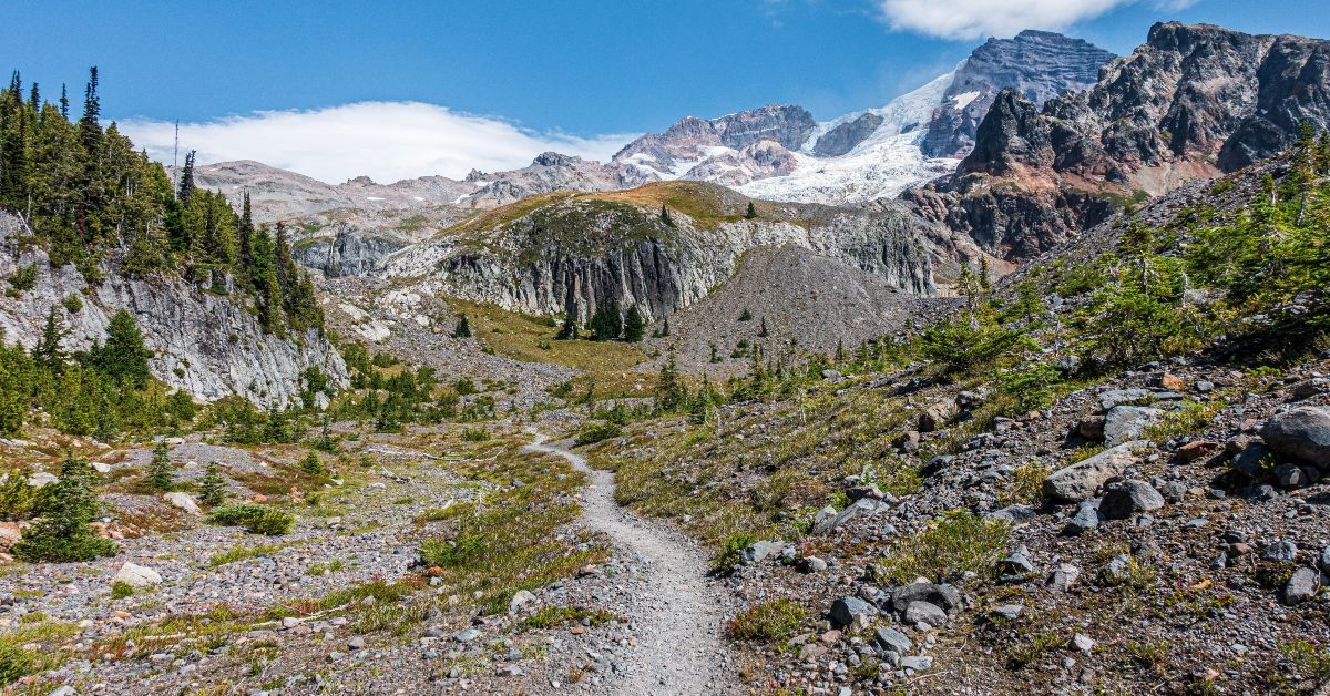 <p> Circling the majestic Mount Rainier, the Wonderland Trail offers stunning alpine scenery and diverse ecosystems.  </p> <p> This challenging trail covers approximately 93 miles and requires careful planning due to unpredictable weather conditions. Hikers should have intermediate- to advanced-level skills and be prepared for river crossings. </p> <p>  <p class=""><a href="https://financebuzz.com/ways-to-make-extra-money?utm_source=msn&utm_medium=feed&synd_slide=7&synd_postid=13257&synd_backlink_title=11+legit+ways+to+make+extra+money&synd_backlink_position=5&synd_slug=ways-to-make-extra-money">11 legit ways to make extra money</a></p>  </p>