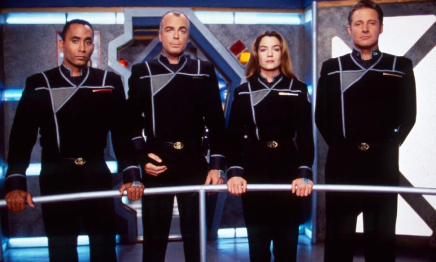 <p>It’s an open secret that Babylon 5 appeals to Star Trek fans because it has so many surface-level similarities to Deep Space Nine. Like that show, Babylon 5 uses its titular space station as the backdrop to stories of galactic intrigue involving a mix of human and alien cultures.</p><p>Back in the day, there was even fierce debate about whether Star Trek had basically ripped off Babylon 5’s premise. While we’re not going to try to settle that debate, we will say that this show will instantly appeal to anyone who enjoyed both the darkness and the expansive mythology of DS9. </p><p>And unlike Deep Space Nine, this show is amazing from start to finish, and it might be one of the most rewarding binge-watches for sci-fi fans looking for something new to obsess over. </p>