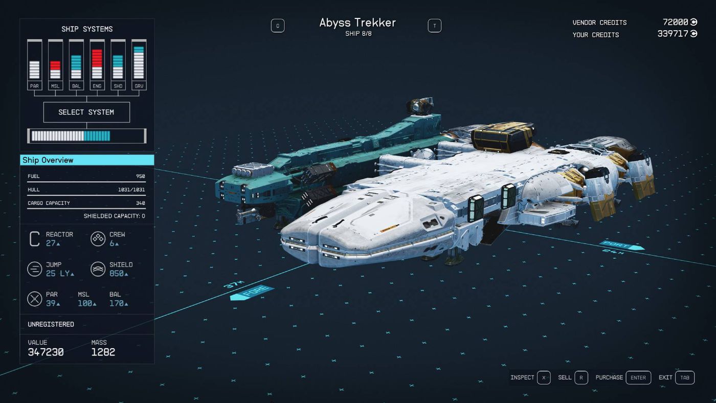 The best ship for every Starfield player