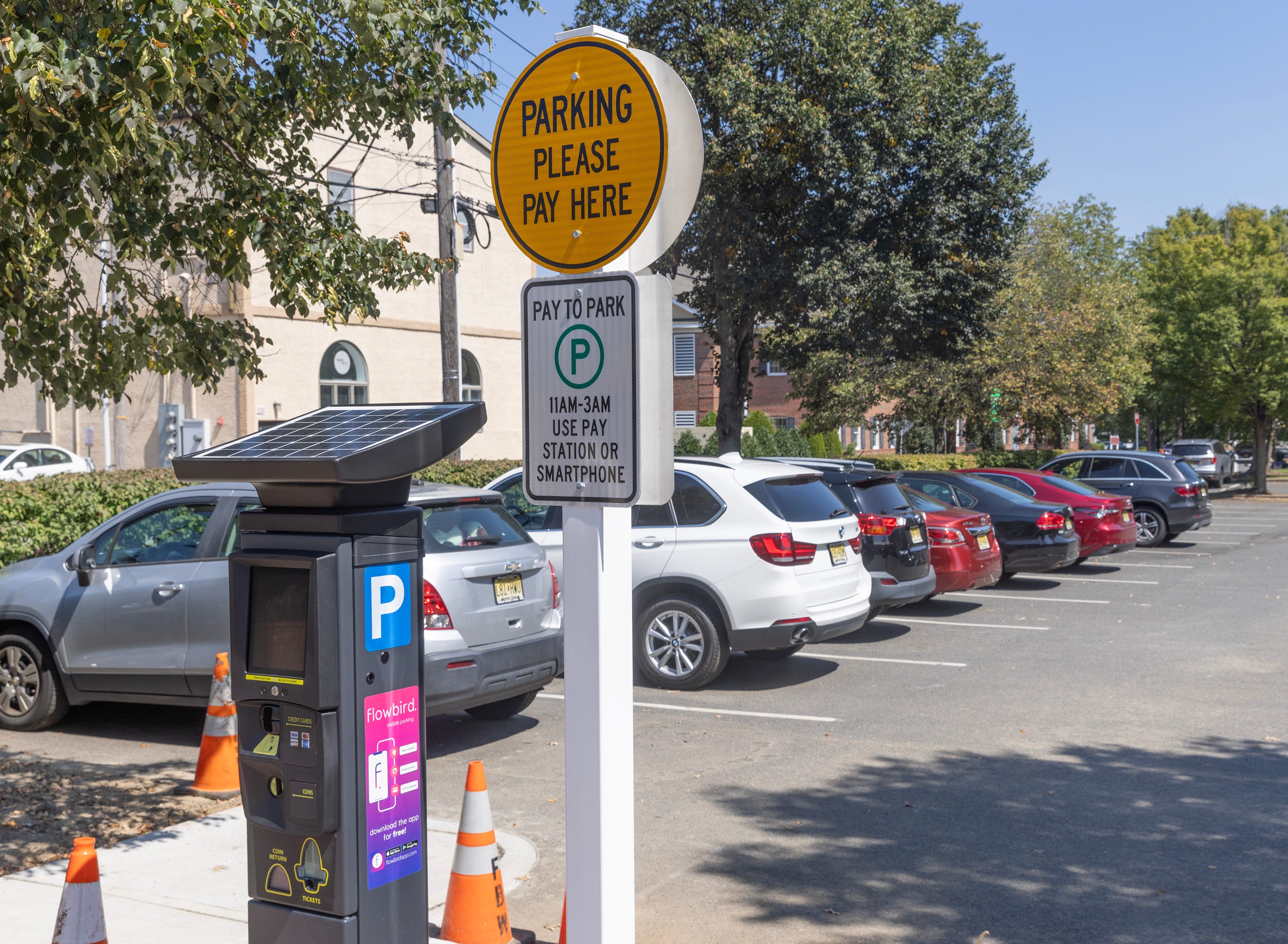 is freehold surrendering on paid parking? well, for a a little while, and on some days