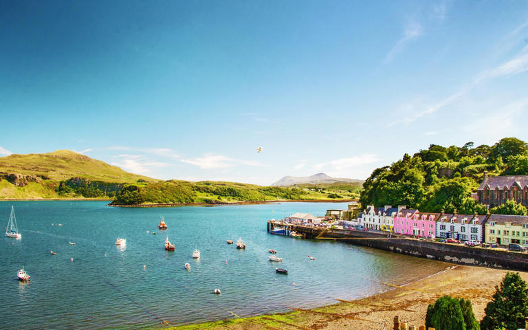 Picture-perfect Portree is the capital of Skye - Getty