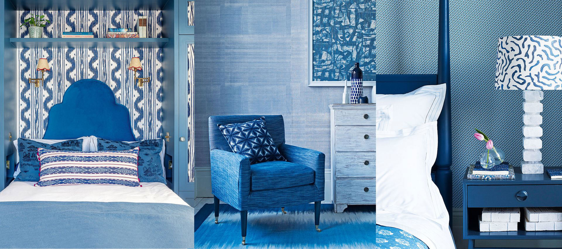 Blue and white bedroom ideas – 9 fresh updates on this cool ...