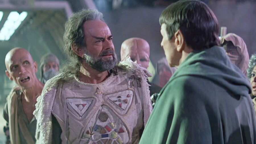 <p>The final strange Star Trek retcon is as weird as it is all-encompassing. What are we talking about? Simple: pretty much every single detail about Spock’s family. </p><p>For example, in The Original Series episode “Where No Man Has Gone Before,” Spock casually mentions that one of his ancestors had married a human, but later, the show retconned that Spock himself is half-human with a very human mother and a very Vulcan father.</p><p>It wasn’t until the insane film Star Trek V: The Final Frontier that we discovered that Spock also has a crazy half-brother named Sybok whom he had conveniently never mentioned. Star Trek: Discovery revealed that Spock had an adopted human sister, Michael Burnham, that he also conveniently never mentioned, not even to his closest friends.</p><p>But wait, it gets weirder: in the Star Trek: The Next Generation episode “Sarek,” Captain Picard casually mentions that he once met Sarek “at his son’s wedding.” Keep in mind that Spock never married and that Sybok died before Picard was born. This means, canonically, that Spock has yet another brother or half-brother out there that we haven’t yet met.</p>
