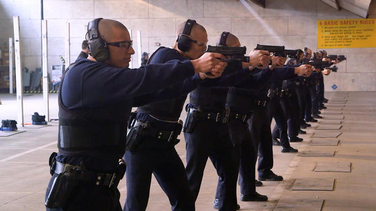 The LAPD adopted the M&P9 as its standard-issue sidearm (LAPD)