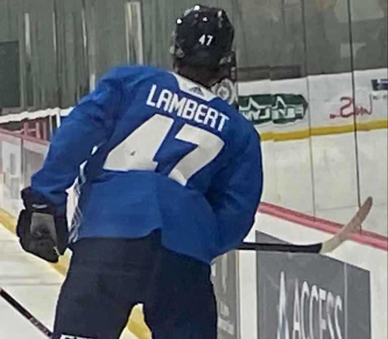 Moose forward Brad Lambert named AHL rookie of the month