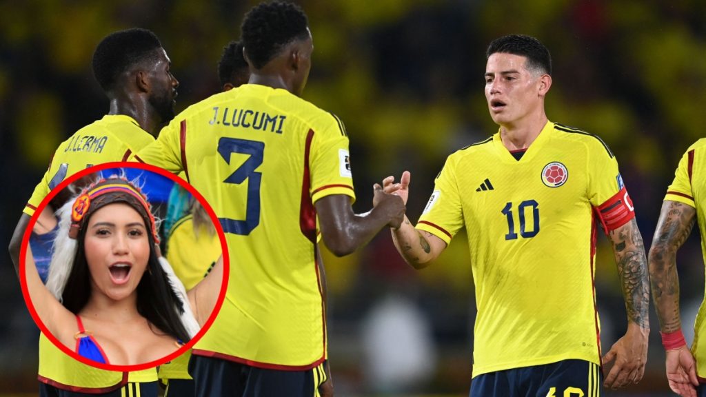 Hincha De La Selección Colombia Se Robó Miradas En El Metropolitano Con Sugestivo Atuendo 