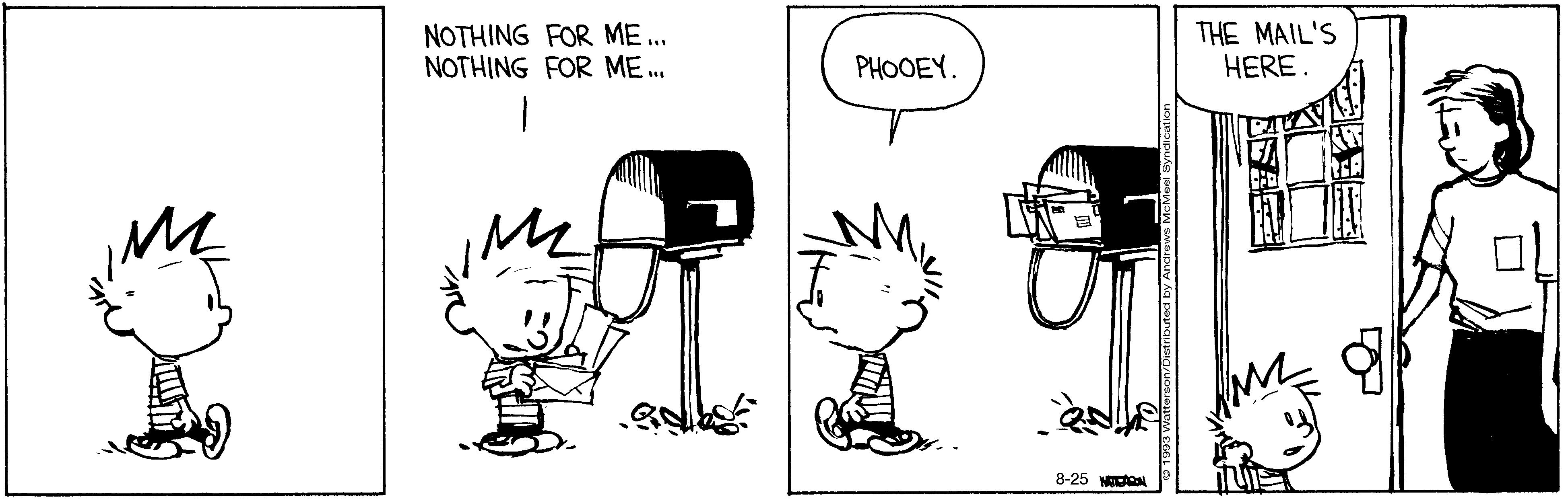 Calvin And Hobbes By Bill Watterson 