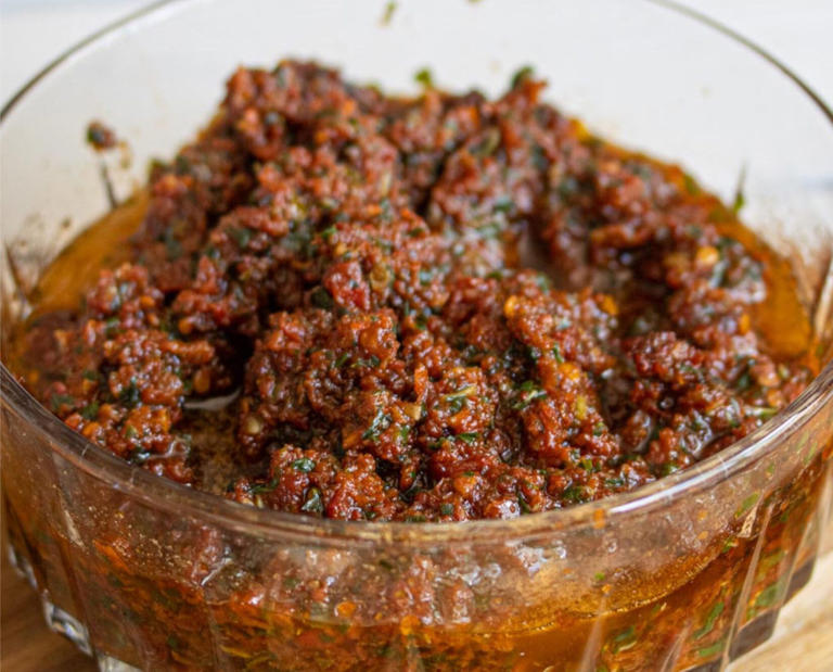 Sun Dried Tomato Tapenade Classic with A Spin