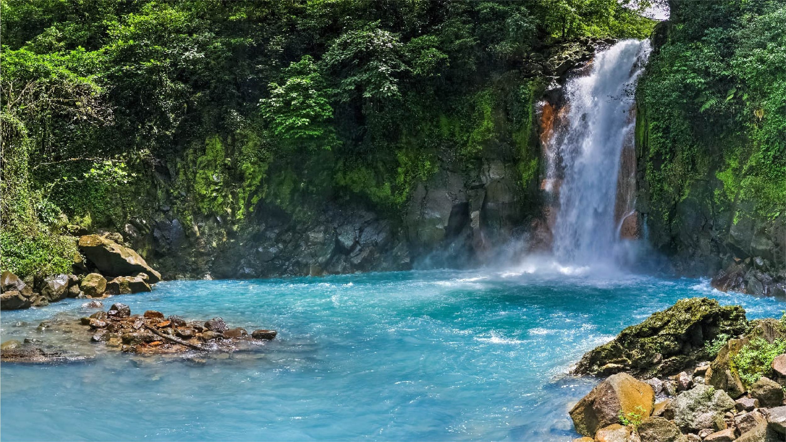 <p>The turquoise river has become a picture-perfect symbol of Costa Rica, and you absolutely must take a river tube to see it. The water looks photoshopped, and the lush foliage rains down on those who ride its rapids. The waterfall draws tourists in (for good reason), but the river itself is one of the coolest things we've seen in Costa Rica. </p><p>You may also like: <a href='https://www.yardbarker.com/lifestyle/articles/11_most_scenic_pacific_northwest_road_trips_091023/s1__38393677'>11 most scenic Pacific Northwest road trips</a></p>
