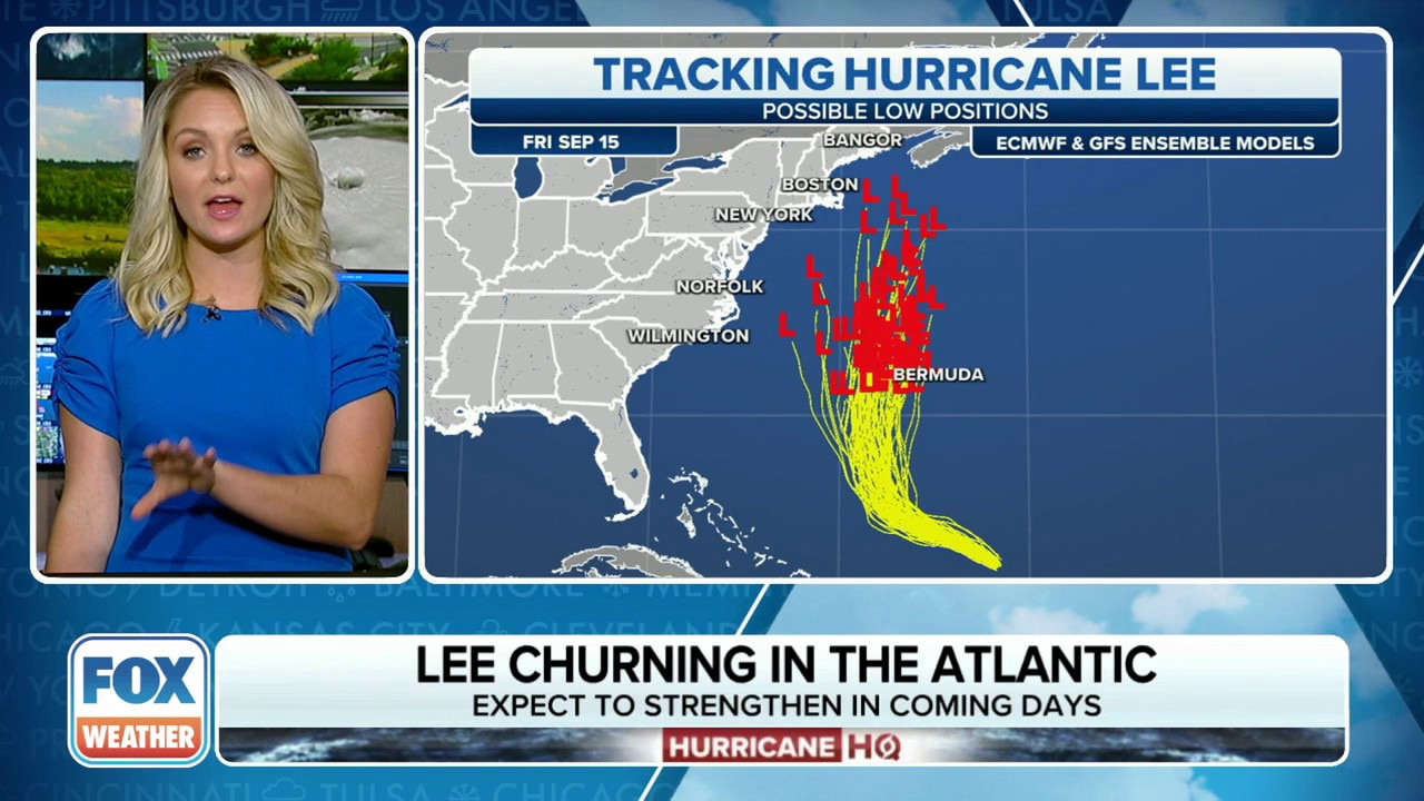 Tracking major Hurricane Lee