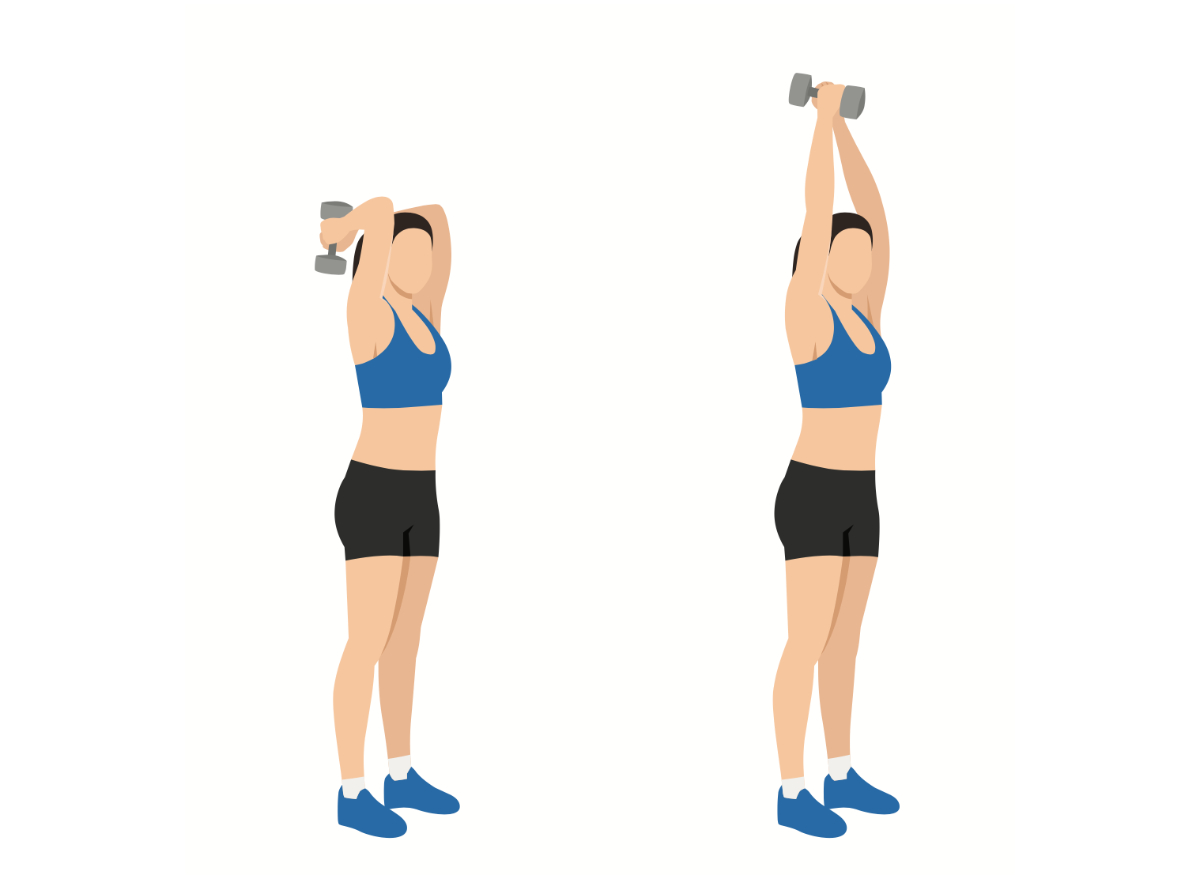 8 Best Dumbbell Exercises That Tighten ‘Armpit Pooch’ Fat