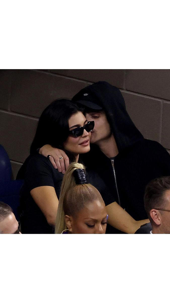 Kylie Jenner Timothee Chalamet Kiss And Cuddle At Us Open Final 2641
