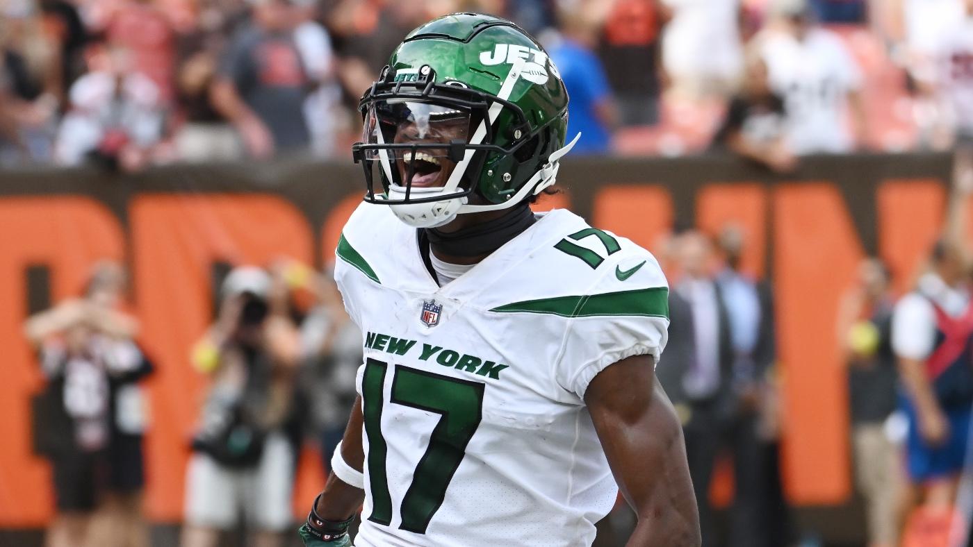 Jets star wide receiver Garrett Wilson changes jersey number for 2024