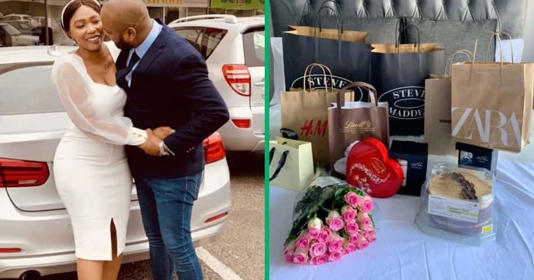 A woman from Johannesburg has shared a video about how amazing her life is since she took a chance at love. Images: @trydahrajkumar/TikTok Source: UGC
