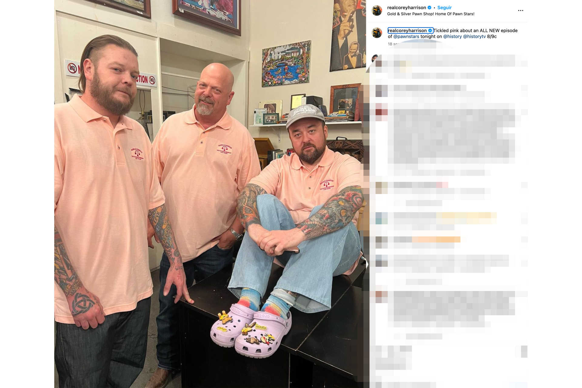 The arrest of 'Pawn Star' Corey Harrison