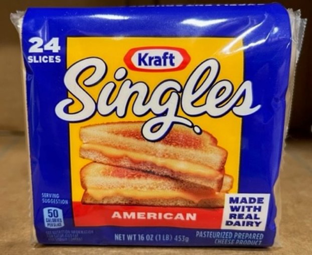 Kraft Is Recalling Over 83,000 Cases of American Cheese Singles