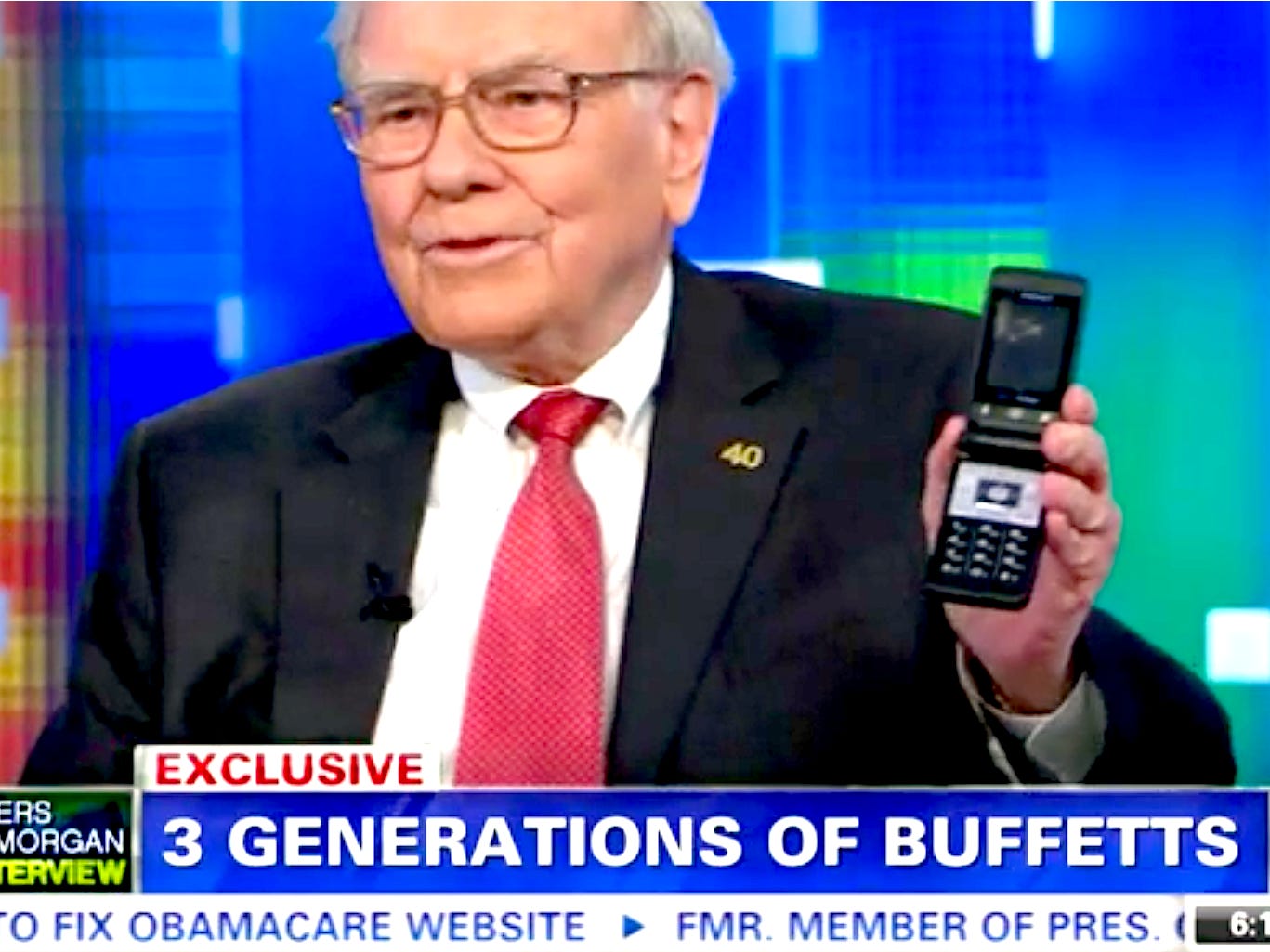 <p>Despite the fact that Berkshire Hathaway is a <a href="https://markets.businessinsider.com/news/stocks/warren-buffett-apple-tech-stock-portfolio-berkshire-hathaway-iphone-cook-2023-5">major Apple shareholde</a>r, Buffett didn't upgrade to a smart phone until 2020. Before that he preferred the Samsung SCH-U320, which can be bought on eBay for under $20. Though he did make the switch to an iPhone eventually, he told <a href="https://www.cnbc.com/2020/02/24/apple-investor-warren-buffett-traded-in-his-flip-phone-for-an-iphone.html" rel="noopener">CNBC</a> that he just uses it "as a phone."</p>