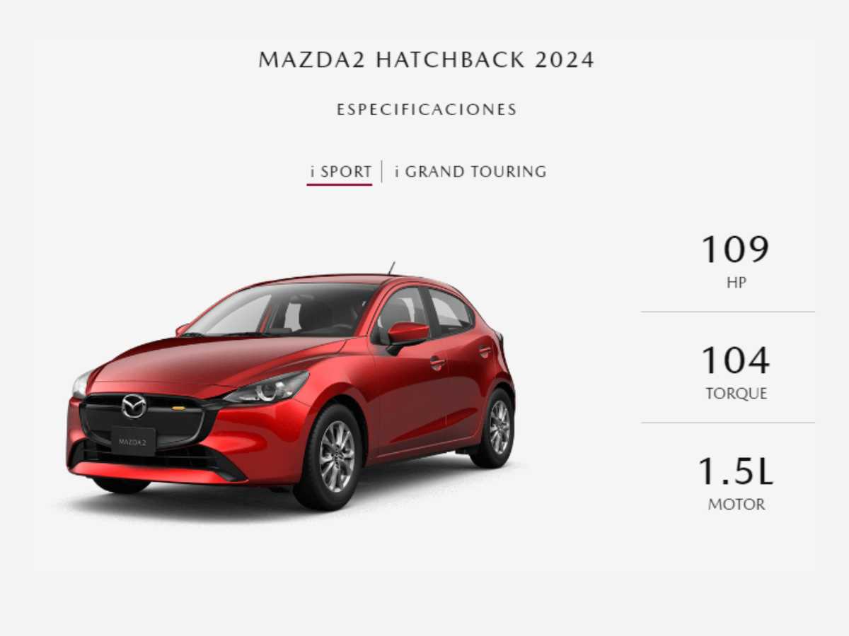 Nuevo Mazda 2 modelo 2024 Precios, versiones y lanzamiento en México