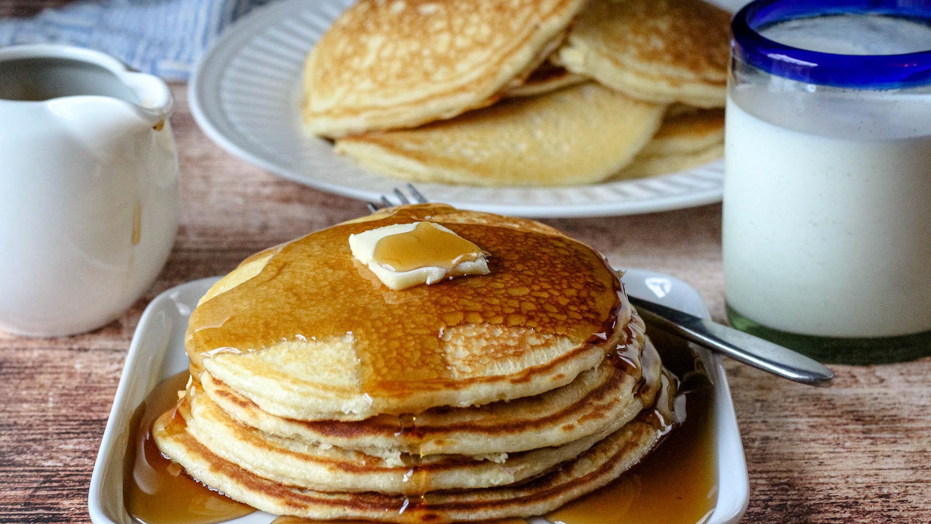 Never Made Pancakes From Scratch? Kathie's Pancakes (sweetened