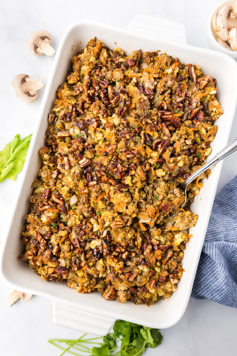 The BEST Stuffing (With Italian Sausage)