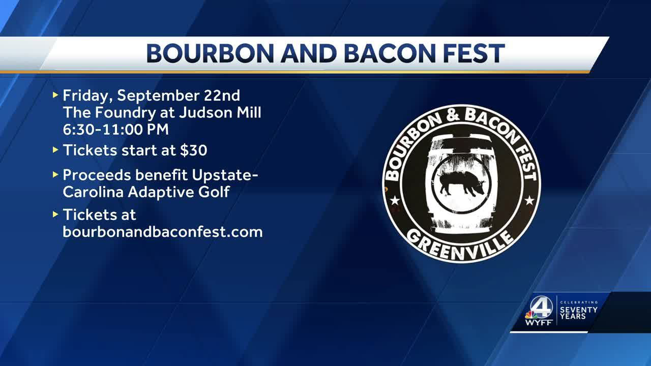 Bourbon and Bacon Fest comes to Greenville on Friday