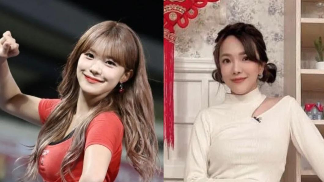網友在Dcard上貼出和綜藝女星小優和李多慧的對比照。（圖 / 翻攝自Dcard）