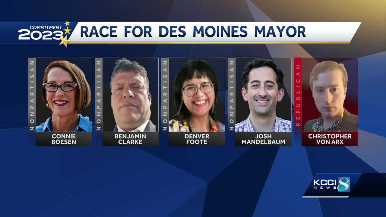 See who's running for Des Moines mayor, city council seats