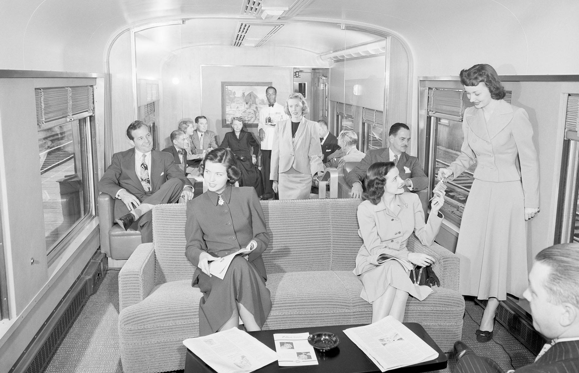 Incredible images showcase the history of train travel