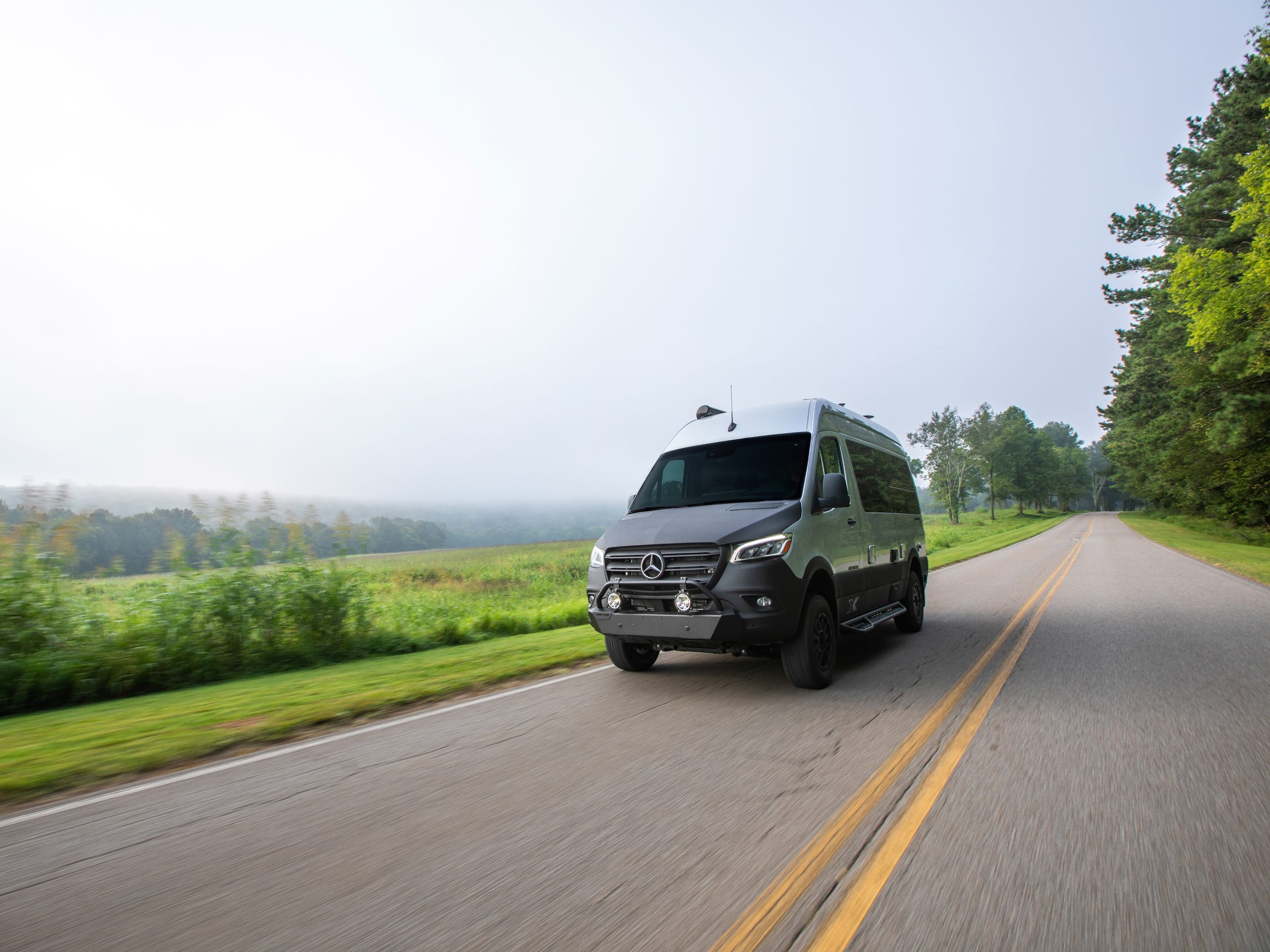 Airstream Unveiled A New Off Road Mercedes Benz Sprinter Camper Van For