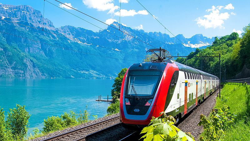 Riding the rails: Which country travels the most by train in Europe?